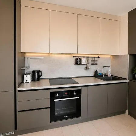 Two-bedroom With A Cozy Balcony Apartment